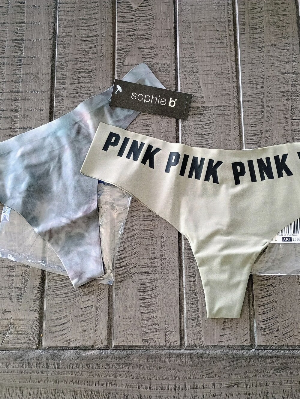 2 Pairs Thong Panties